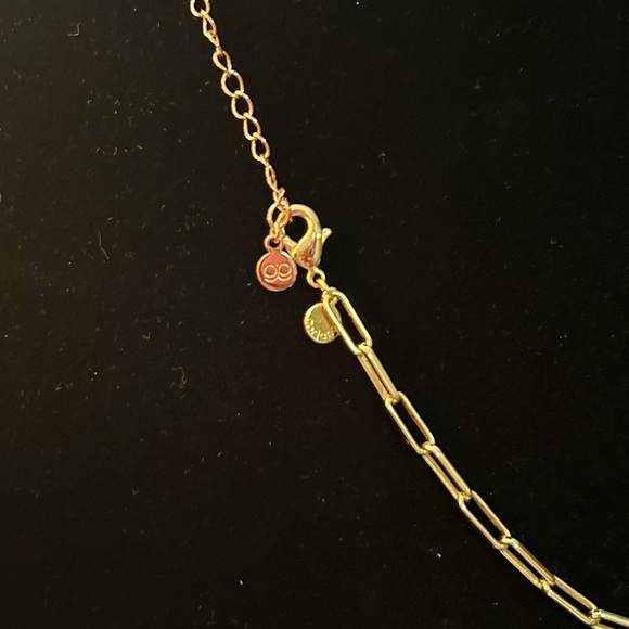 Gorjana Gold Chain Necklace with Pendant - Picture 4 of 5